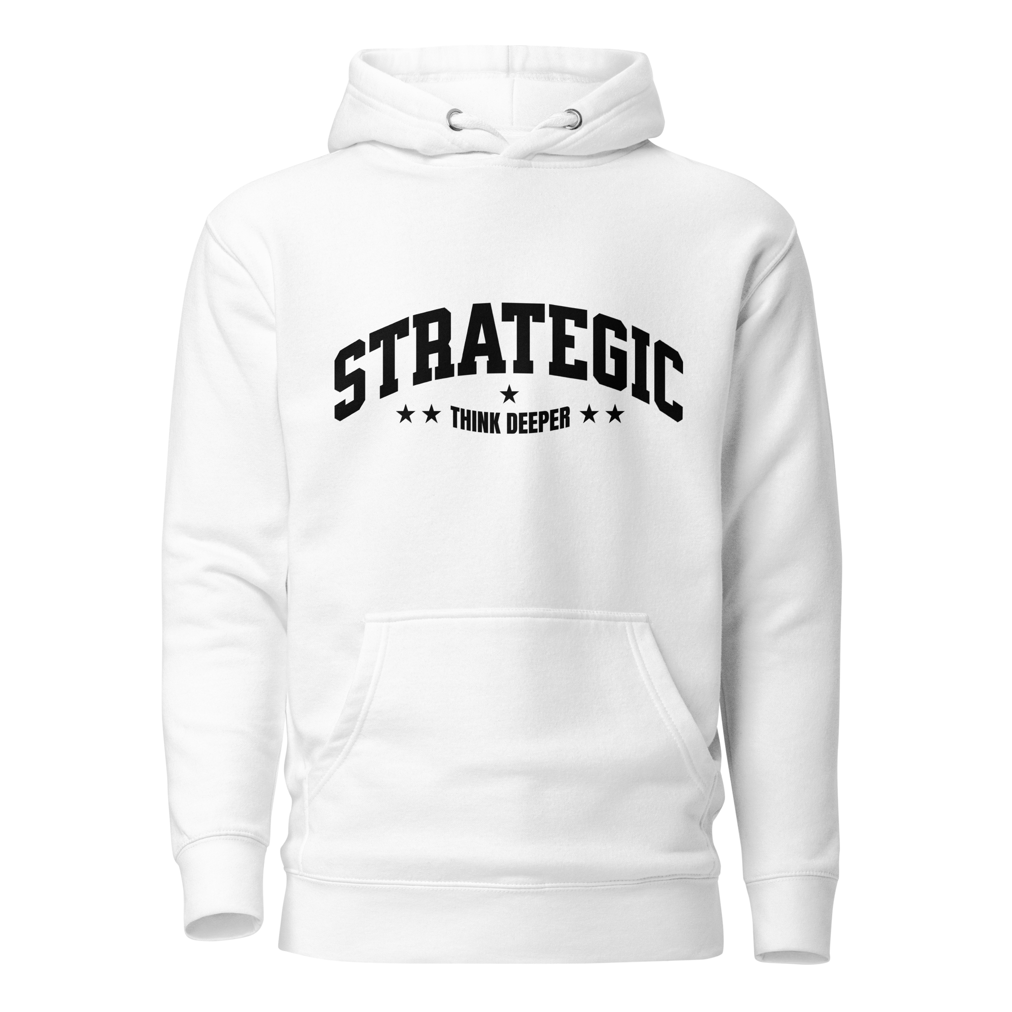 Strategic Think Deeper – Premium Hoodie (Light)