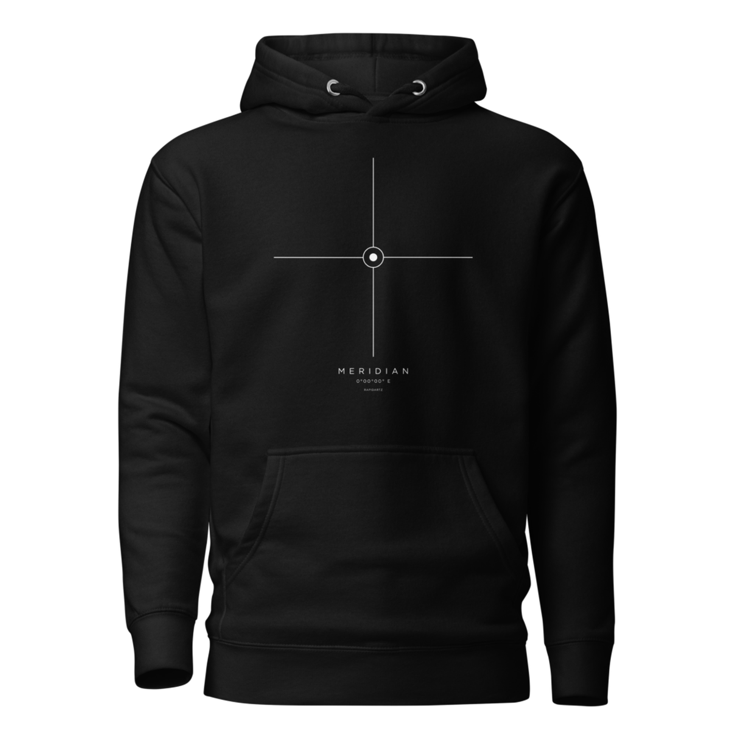 Meridian Graphic Hoodie – Minimalist Streetwear Hoodie | RapidArtz