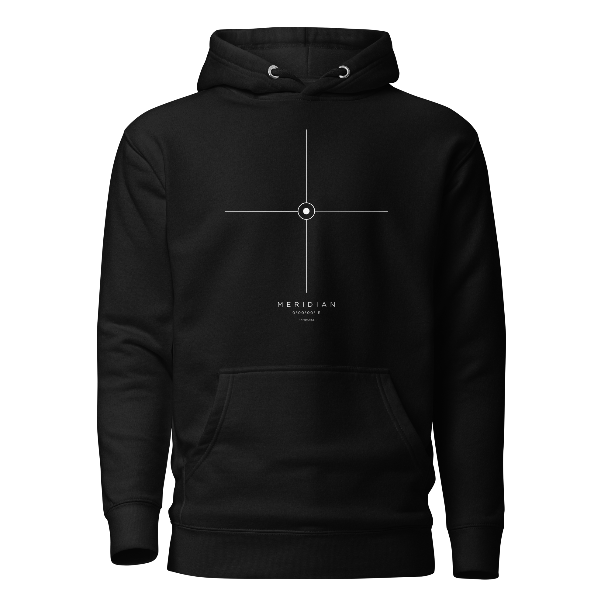 Meridian Graphic Hoodie – Minimalist Streetwear Hoodie | RapidArtz