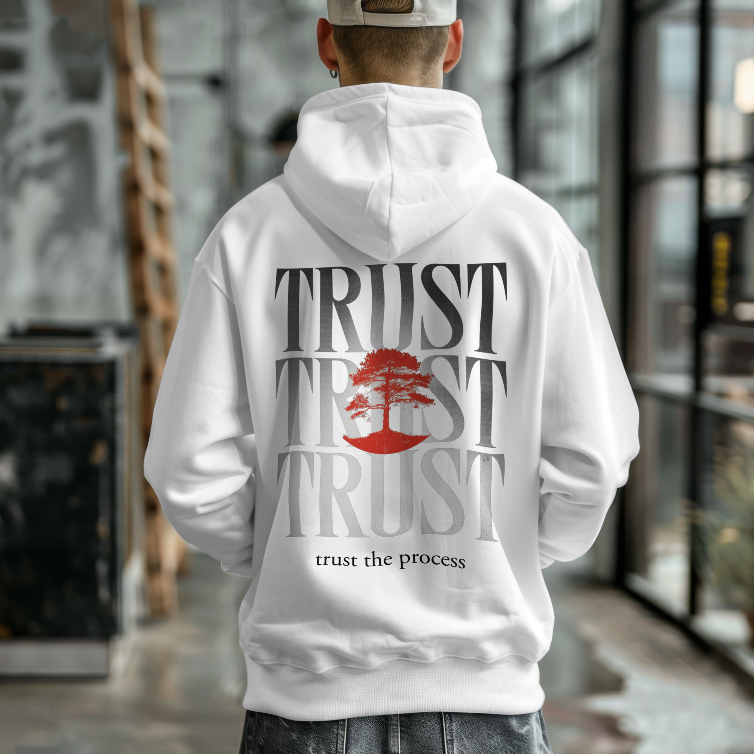 Growth Tree Hoodie – Minimal Graphic Streetwear | RapidArtz