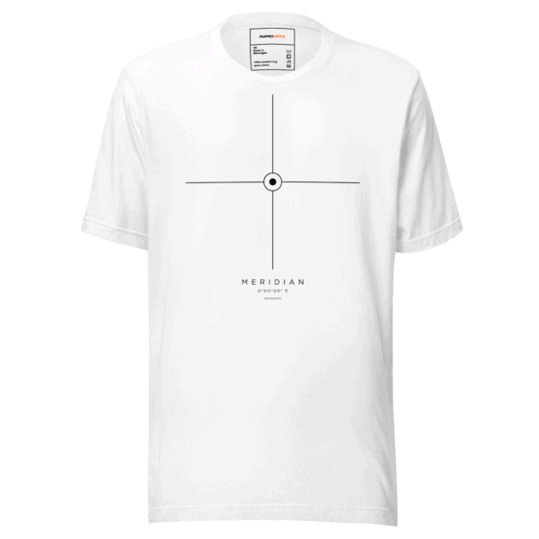 RapidArtz "Meridian" T-Shirt – Minimal Coordinates Streetwear Graphic Tee