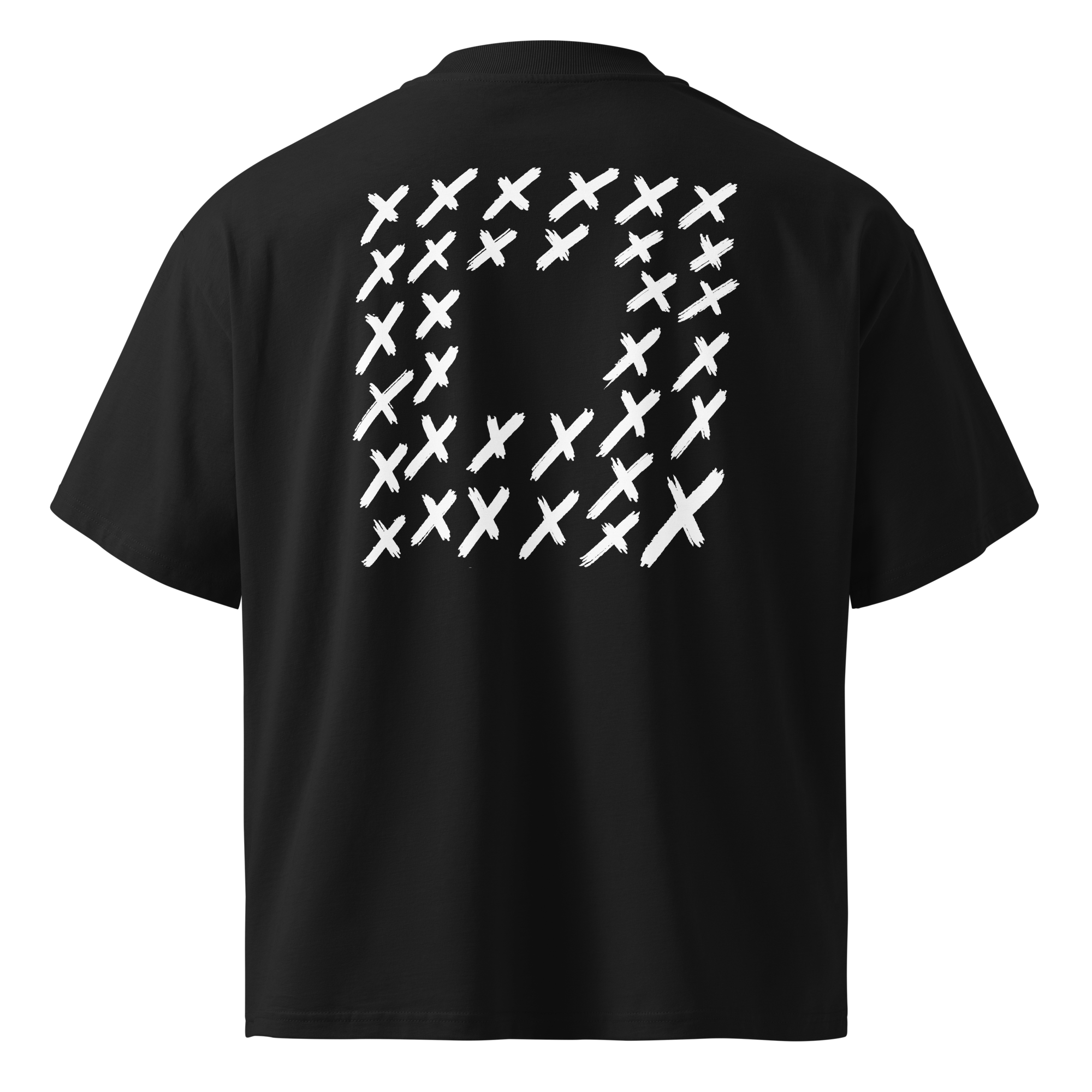 RapidArtz “Marked” Oversized High Neck T-Shirt