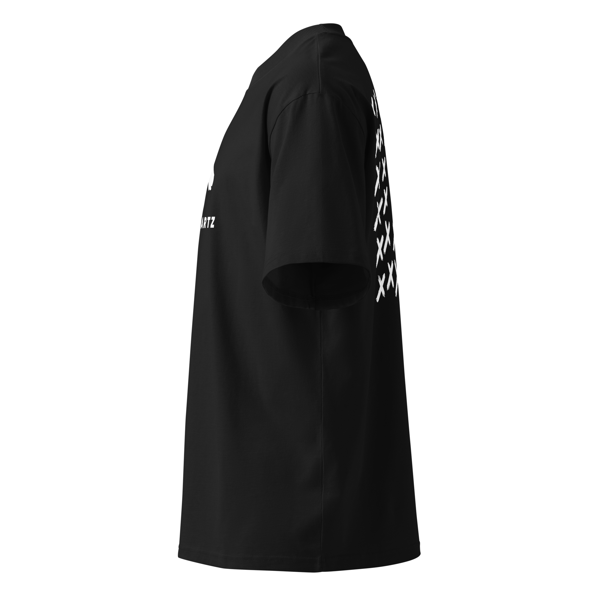RapidArtz “Marked” Oversized High Neck T-Shirt
