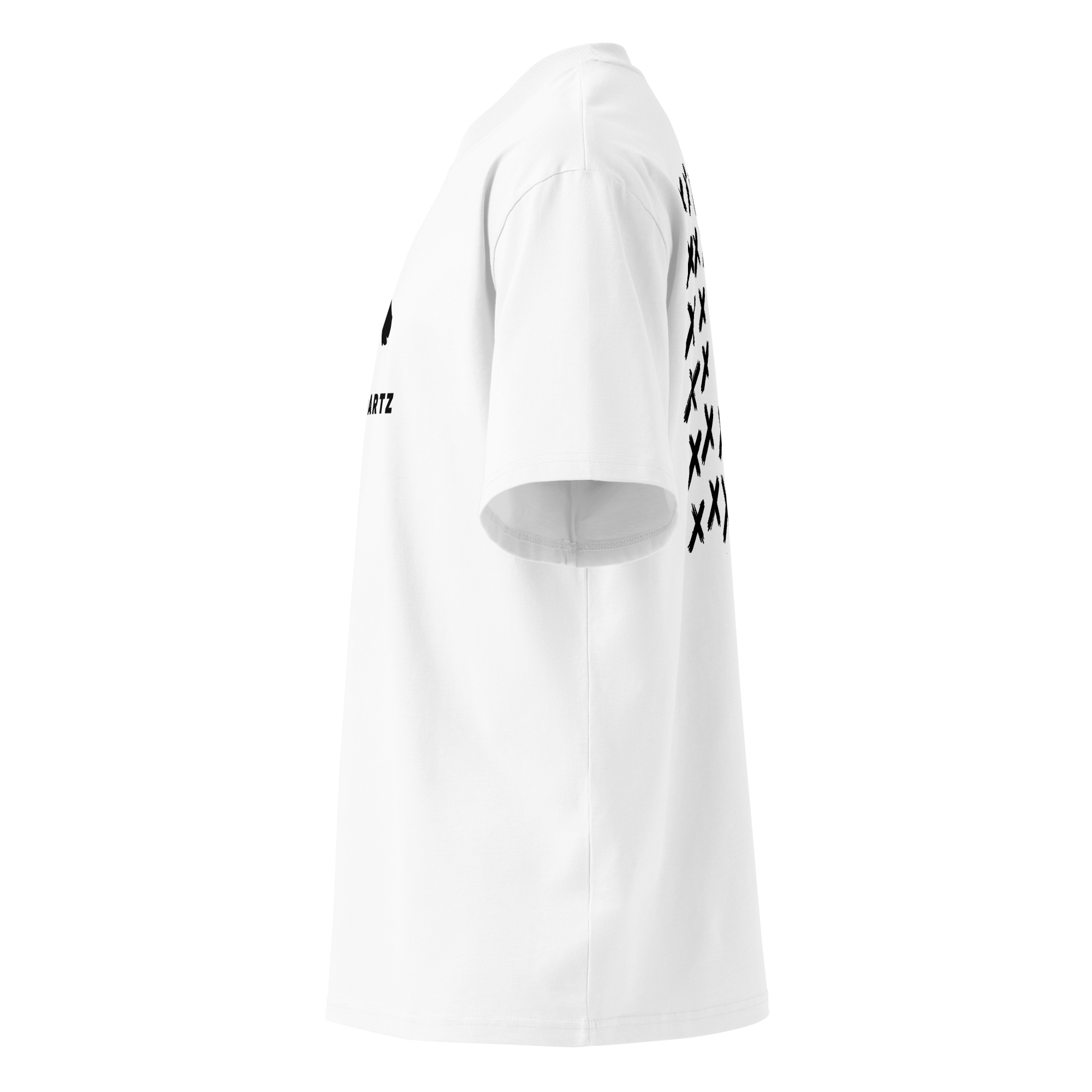 RapidArtz “Marked” Oversized High Neck T-Shirt