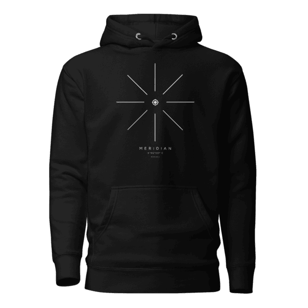 Meridian Origin Hoodie – Minimalist Compass Streetwear Hoodie | RapidArtz