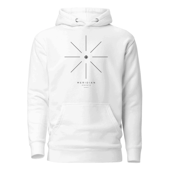 Meridian Origin Hoodie – Minimalist Compass Streetwear Hoodie | RapidArtz