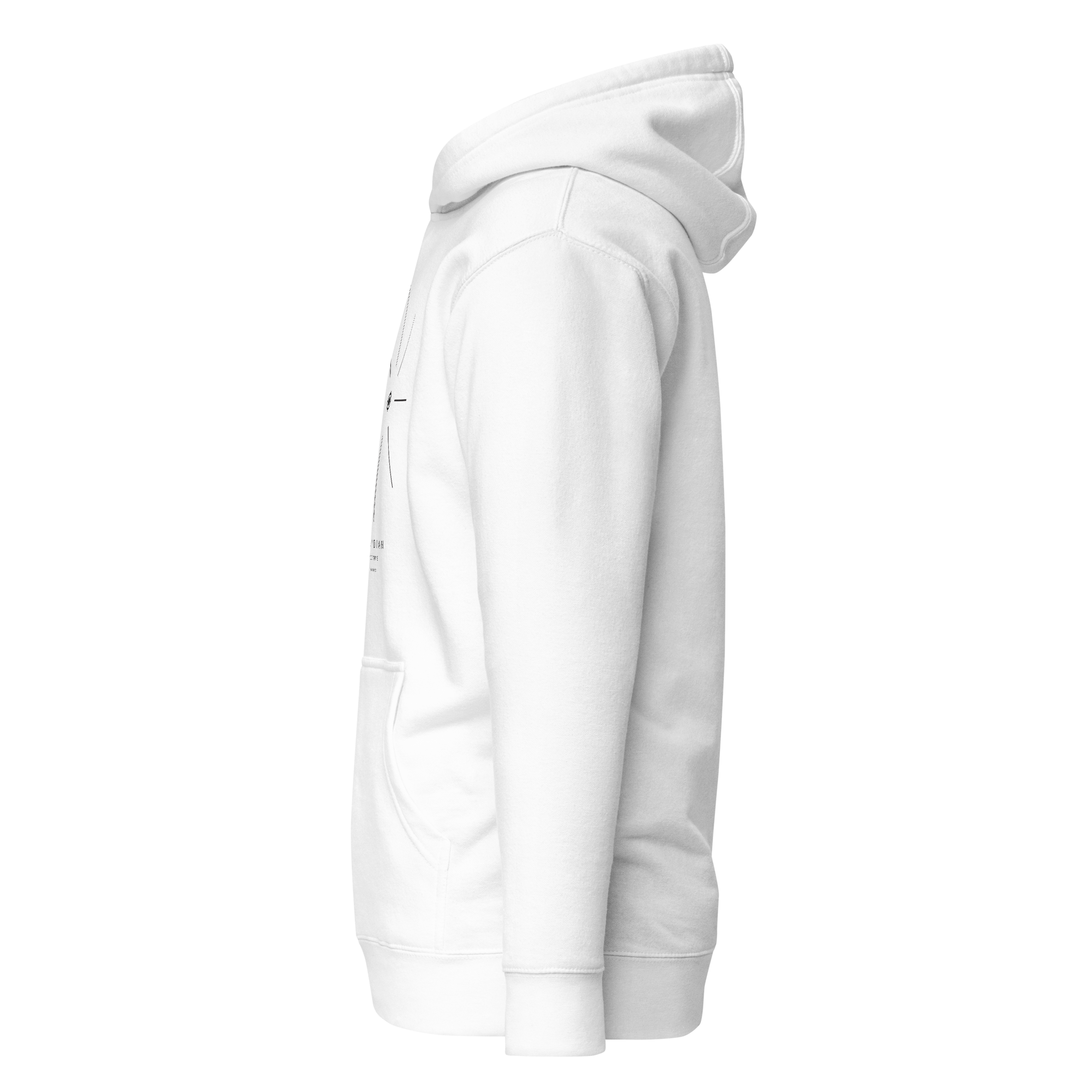 Meridian Origin Hoodie – Minimalist Compass Streetwear Hoodie | RapidArtz