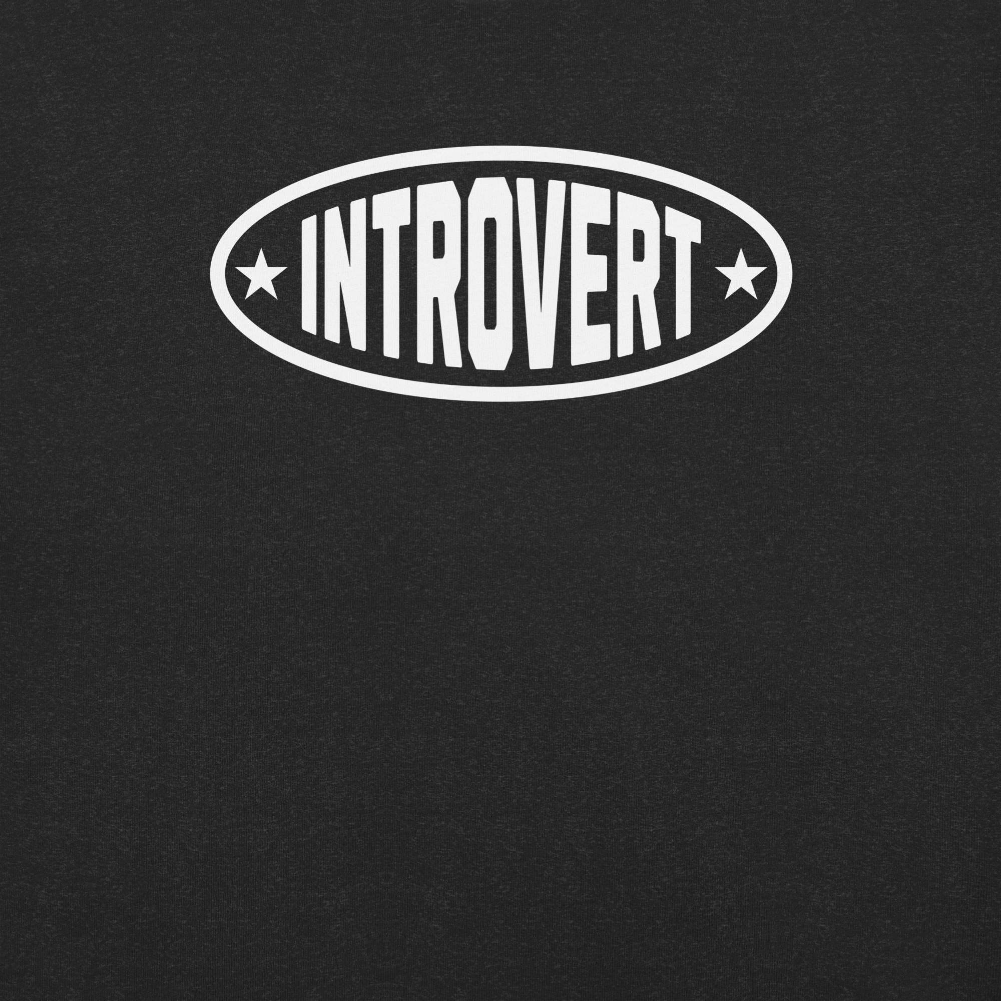 RapidArtz “Introvert” T-Shirt – Minimal Personality Streetwear Graphic Tee