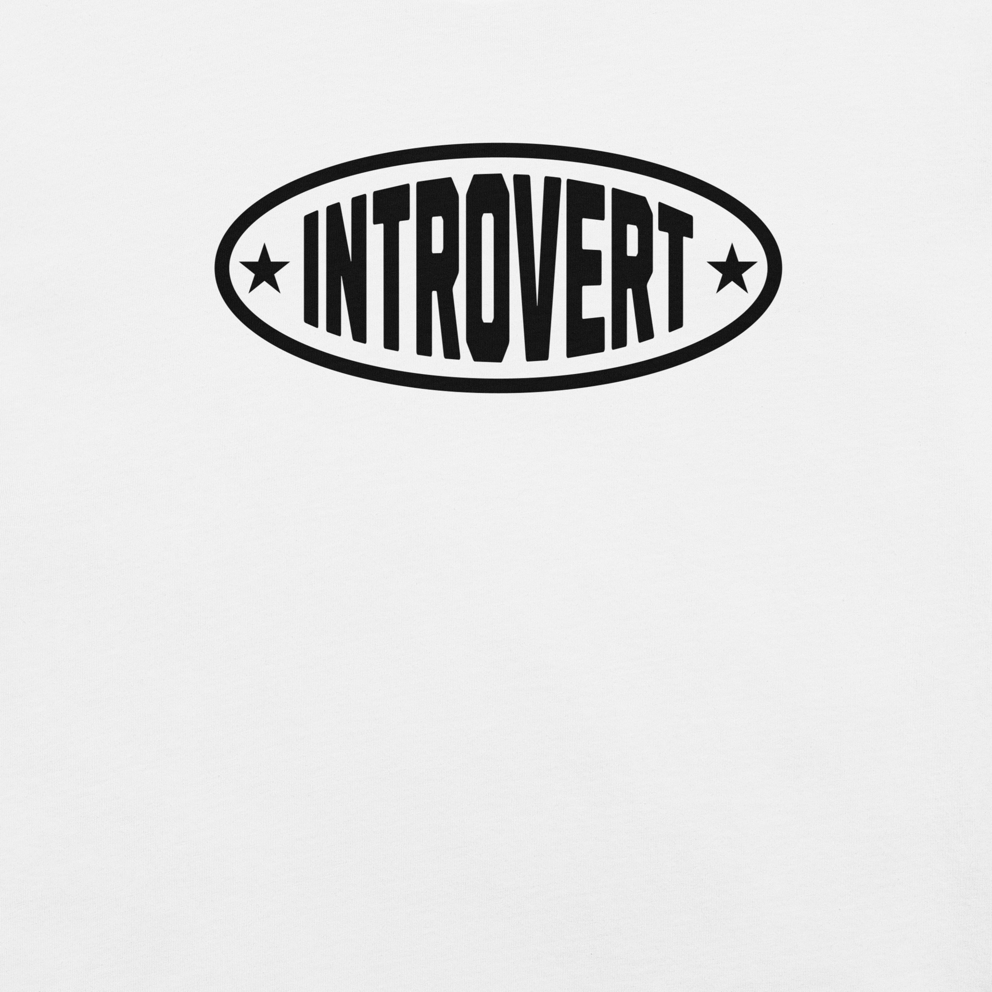 RapidArtz “Introvert” T-Shirt – Minimal Personality Streetwear Graphic Tee